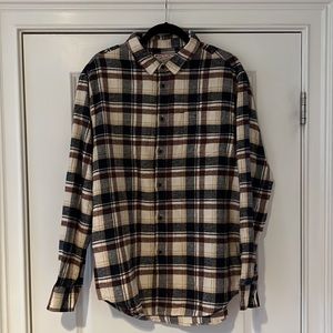 Jachs Mfg Brown Flannel NWT XL